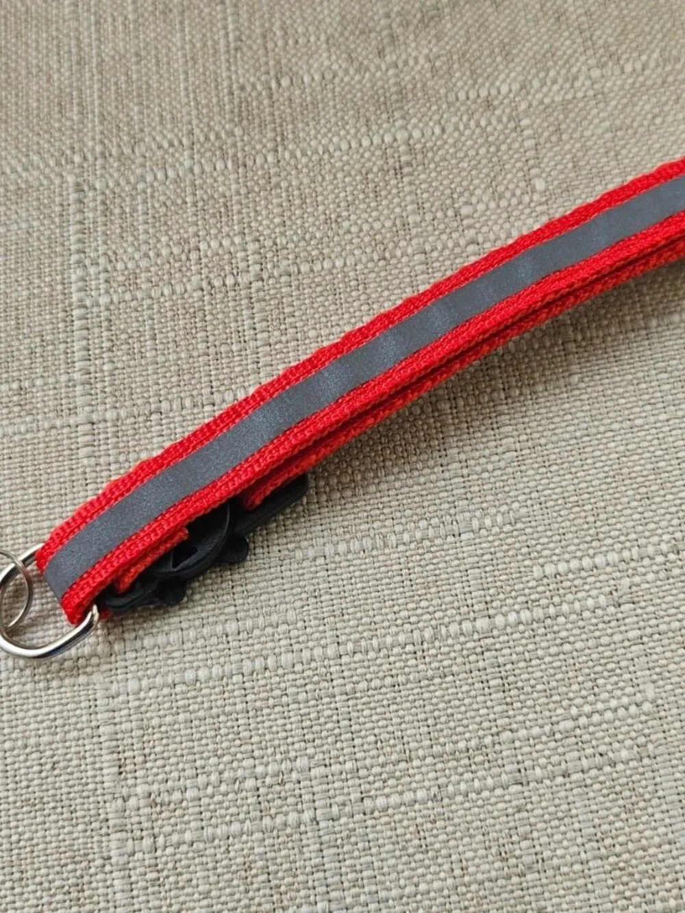 Red Collar for Cats Pet Collar w/ Bell Reflective Neck Collar for Cat Adjustable